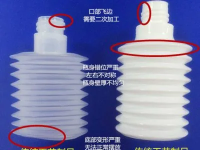 New application of spring bottle blowing process