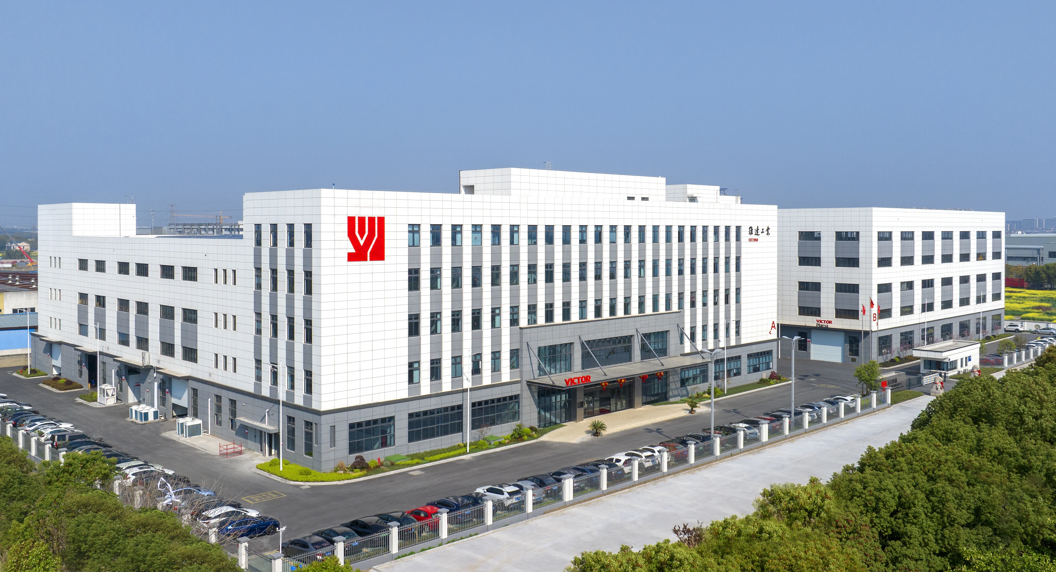 江苏维达机械有限公司新工厂侧面全景